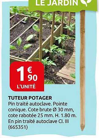 TUTEUR POTAGER