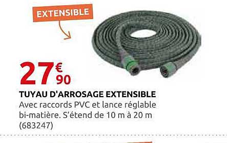 TUYAU D'ARROSAGE EXTENSIBLE
