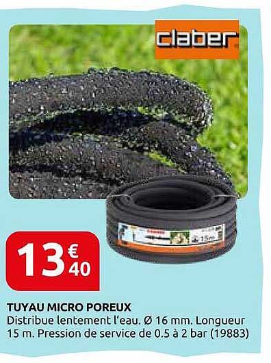TUYAU MICRO POREUX