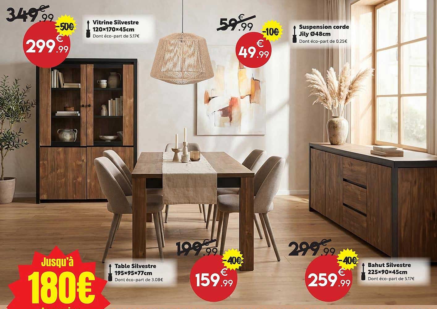 Vitrine Silvestre 120×170×45cm