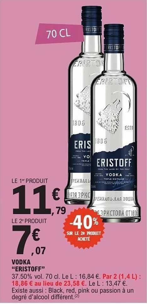 VODKA “ERISTOFF”