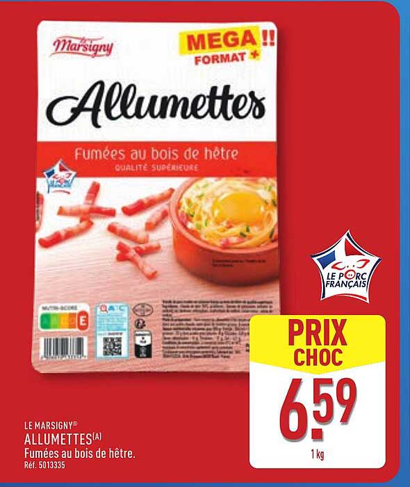 ALLUMETTES FUMÉES AU BOIS DE HETRE