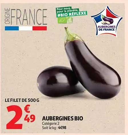 AUBERGINES BIO