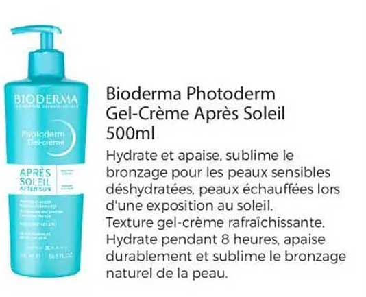 Bioderma Photoderm Gel-Crème Après Soleil 500ml