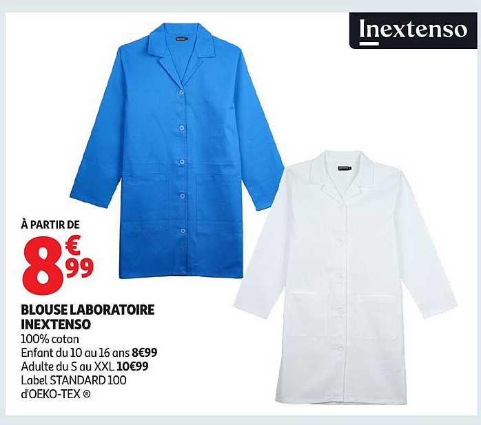 BLOUSE LABORATOIRE INEXTENSO
