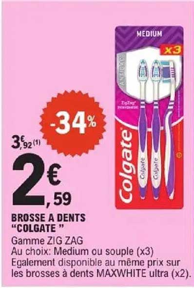 BROSSE A DENTS "COLGATE "