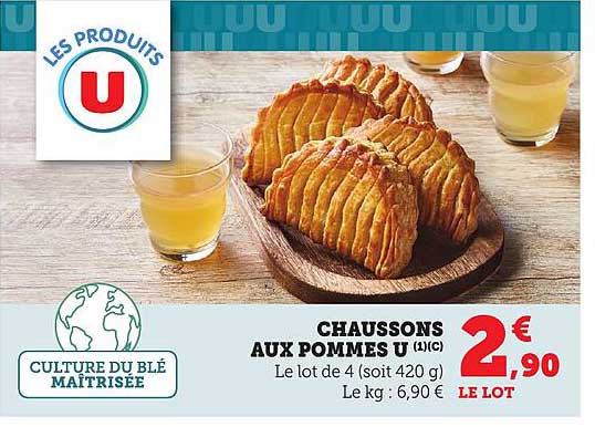 CHAUSSONS AUX POMMES U (1)C