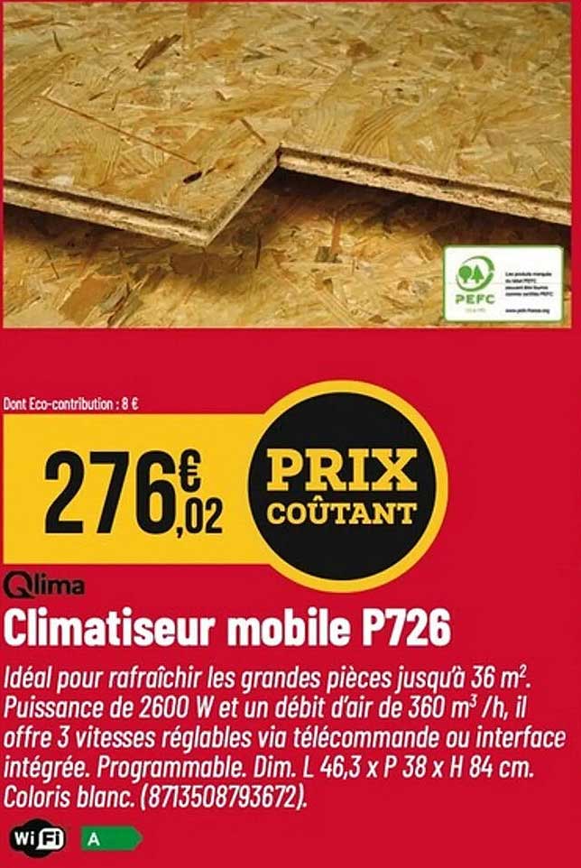 Climatiseur mobile P726