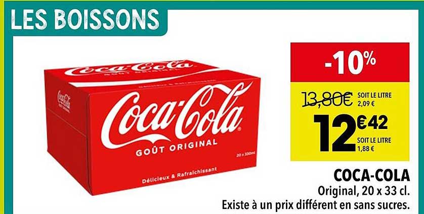 COCA-COLA Original, 20 x 33 cl.