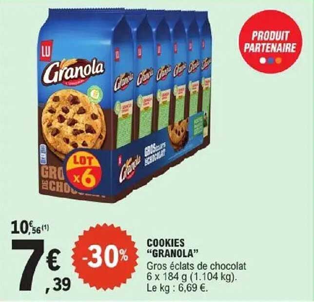 COOKIES "GRANOLA"