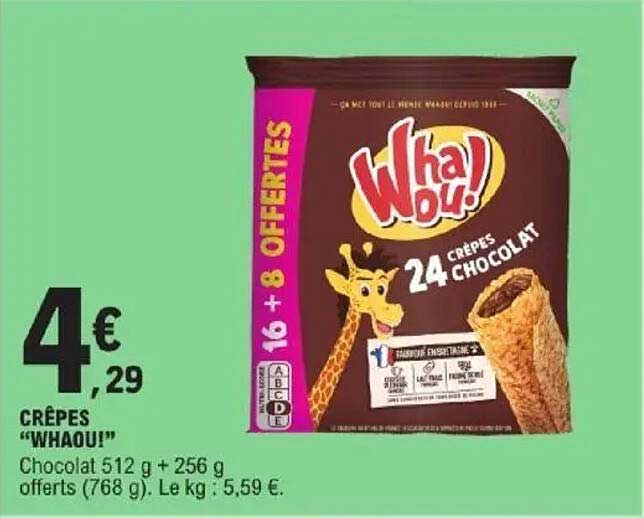 CRÊPES "WHAOU!"