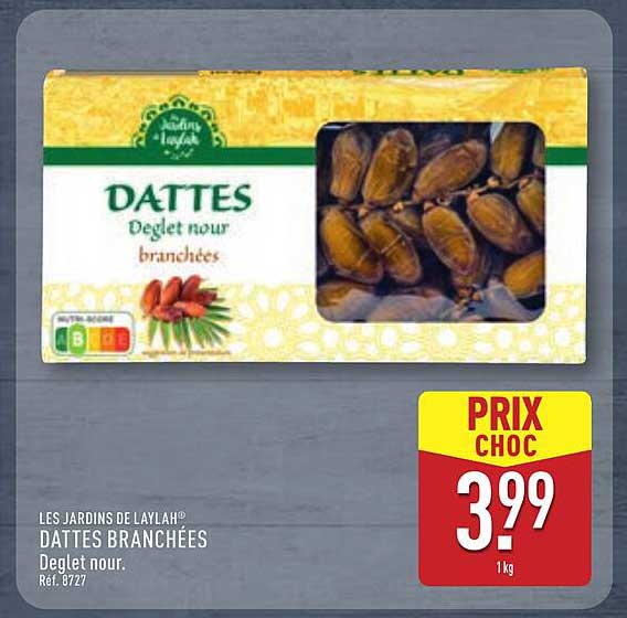 DATTES BRANCHÉES