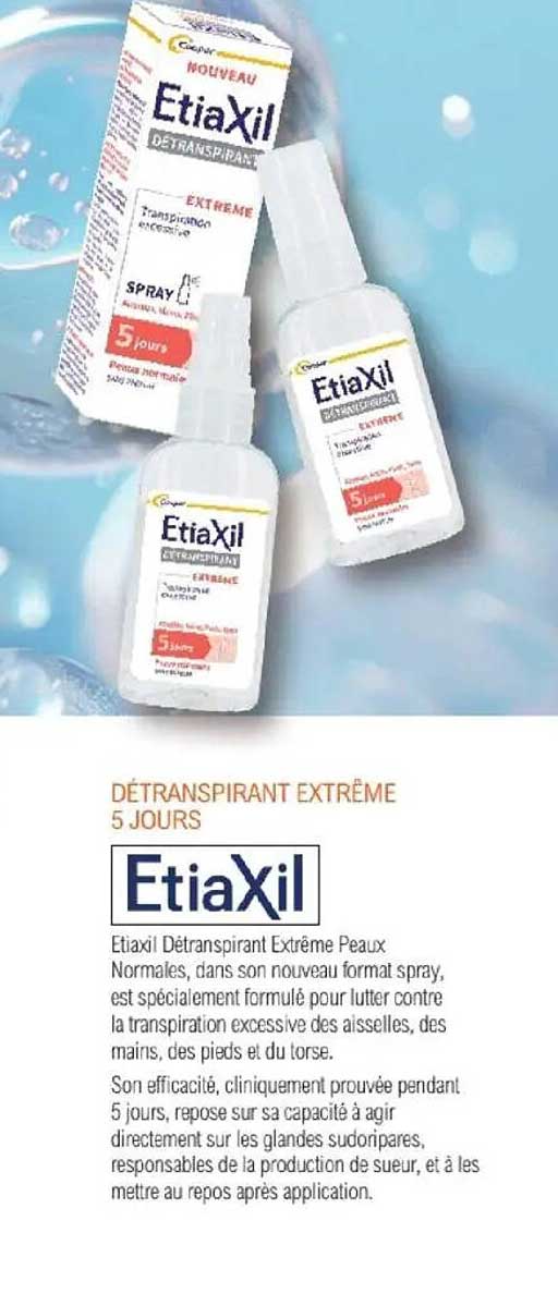 DÉTRANSPIRANT EXTRÊME 5 JOURS