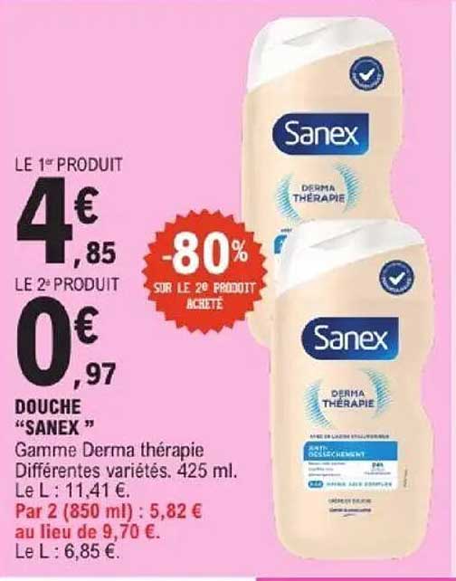 DOUCHE "SANEX"