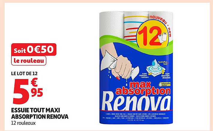 ESSUIE TOUT MAXI ABSORPTION RENOVA