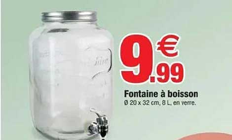 Fontaine à boisson