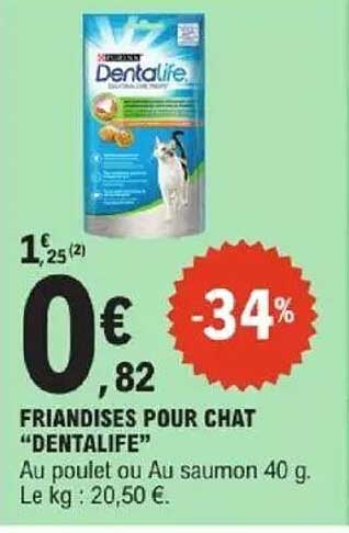 FRIANDISES POUR CHAT “DENTALIFE”