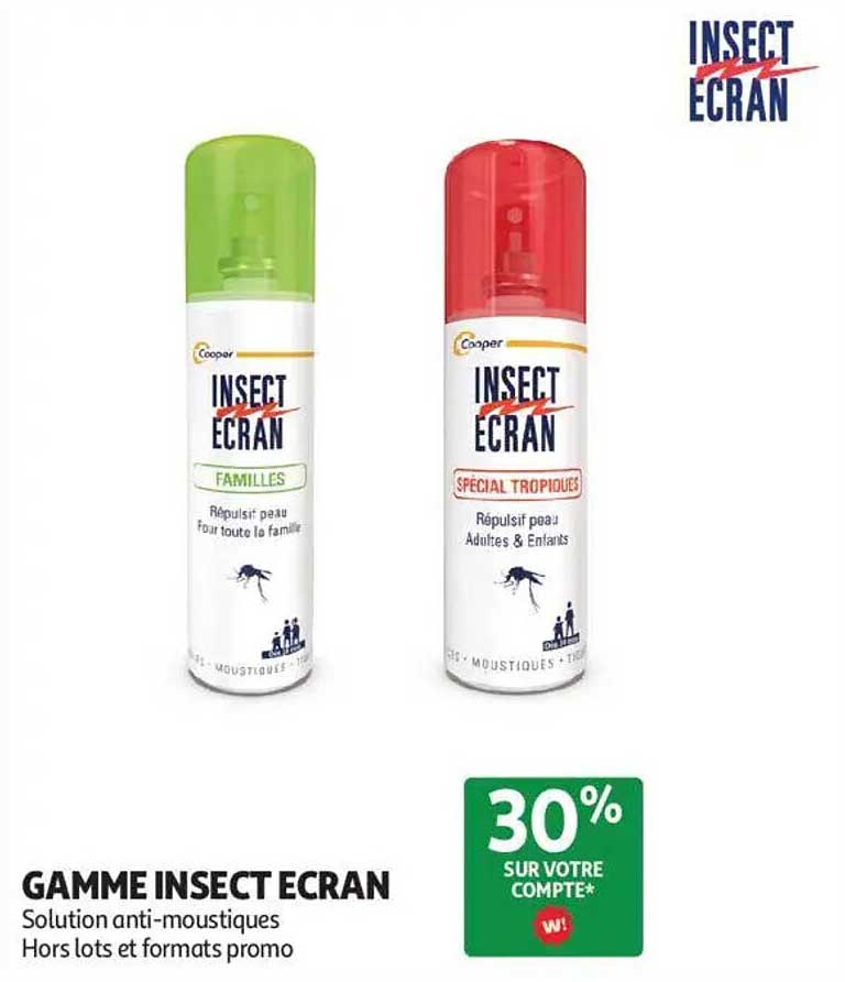 GAMME INSECT ÉCRAN