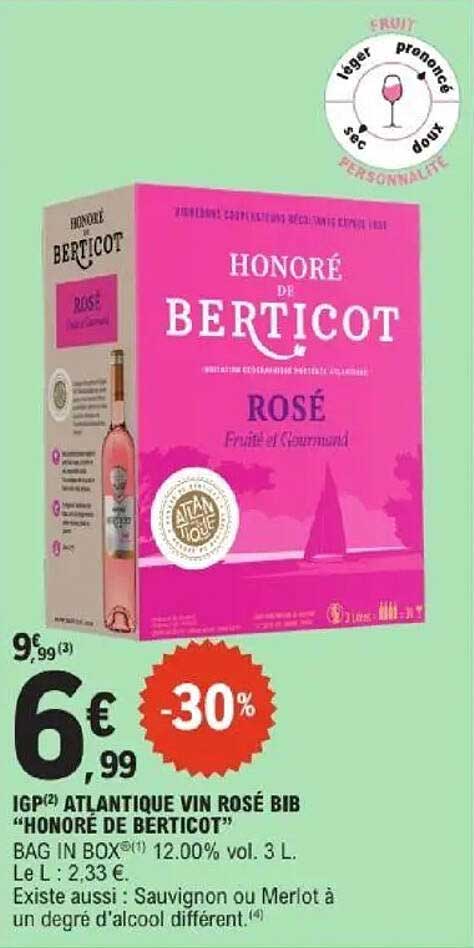 HONORÉ DE BERTICOT ROSÉ