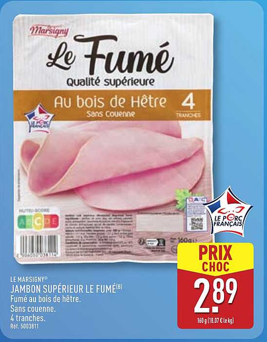 JAMBON SUPÉRIEUR LE FUMÉ