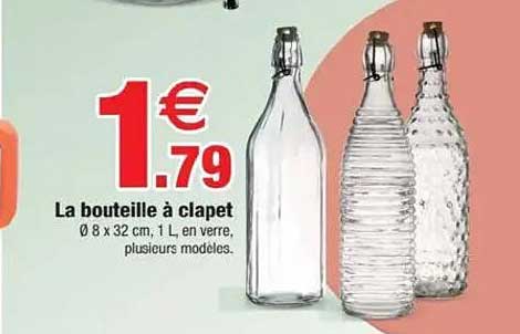 La bouteille à clapet