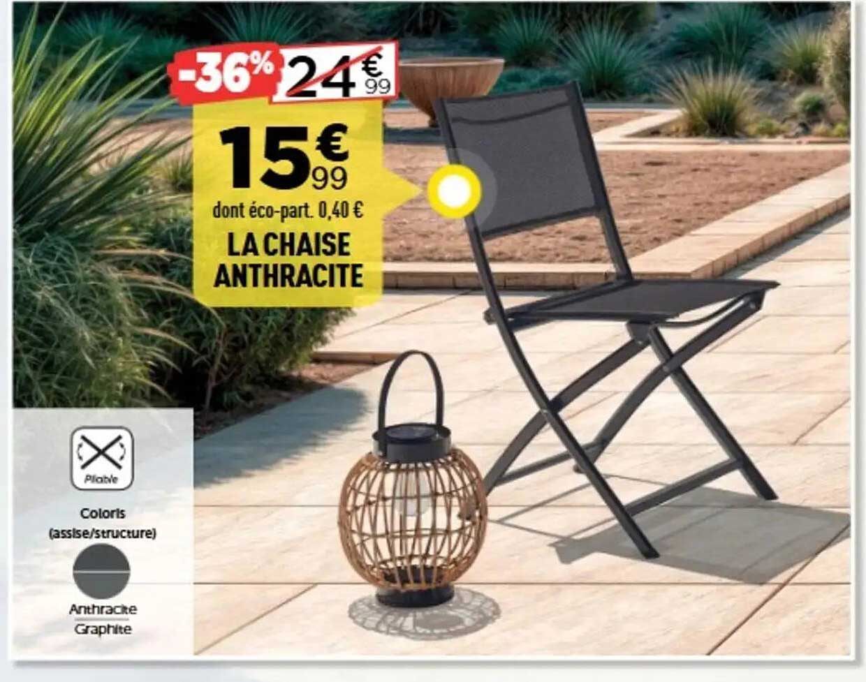 LA CHAISE ANTHRACITE