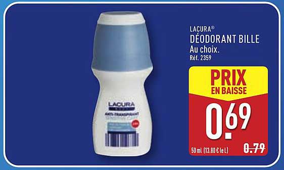LACURA® DÉODORANT BILLE