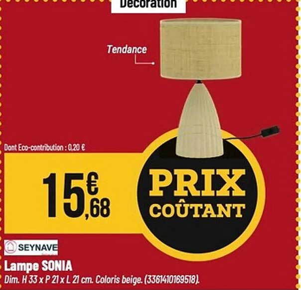 Lampe SONIA