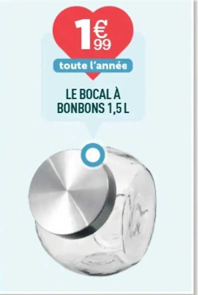 LE BOCAL À BONBONS 1,5 L