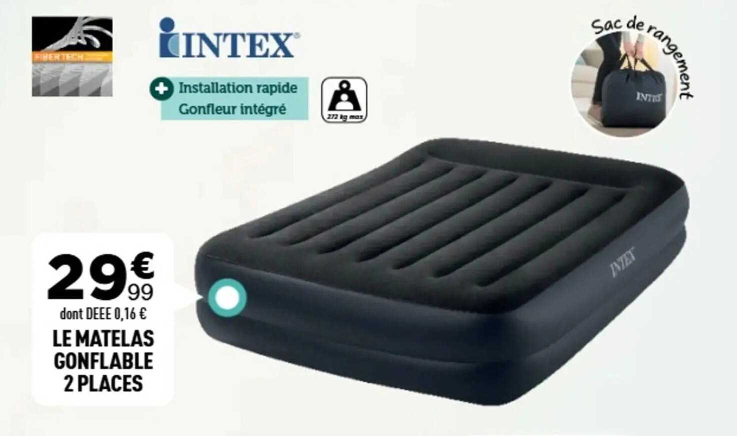 LE MATELAS GONFLABLE 2 PLACES