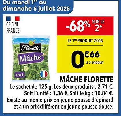 MÂCHE FLORETTE