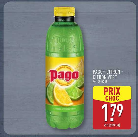 PAGO® CITRON - CITRON VERT