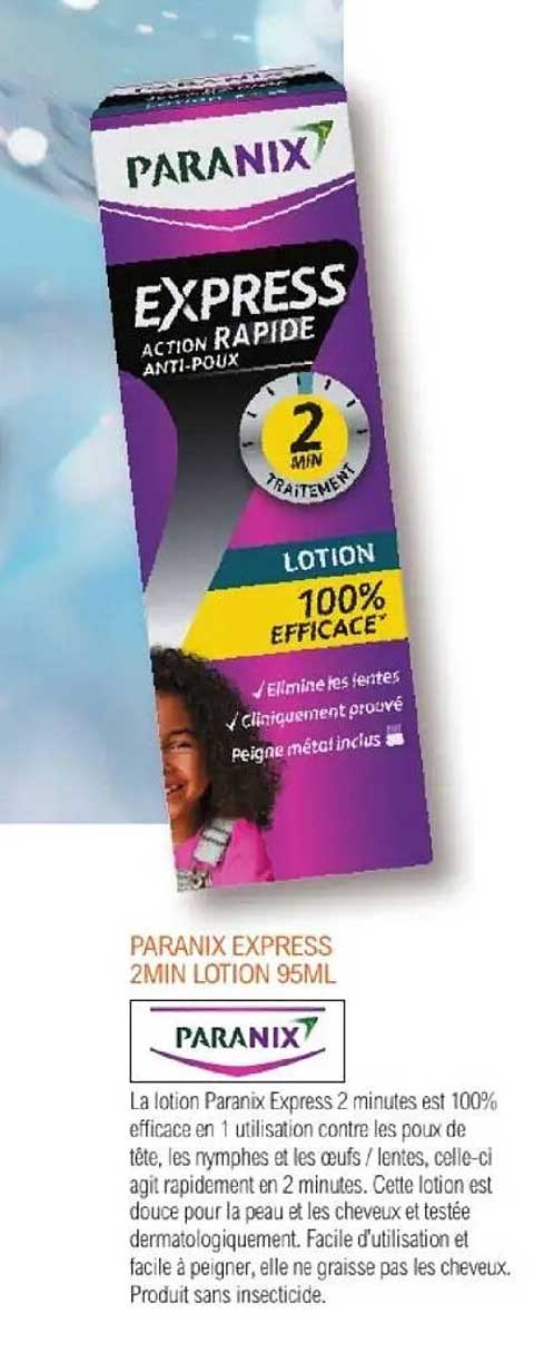 PARANIX EXPRESS 2MIN LOTION 95ML