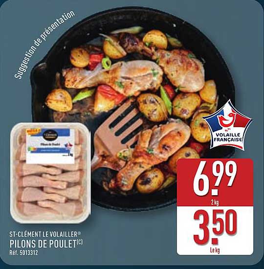 PILONS DE POULET ST-CLÉMENT LE VOLAILLER®