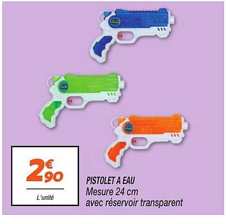 PISTOLET A EAU