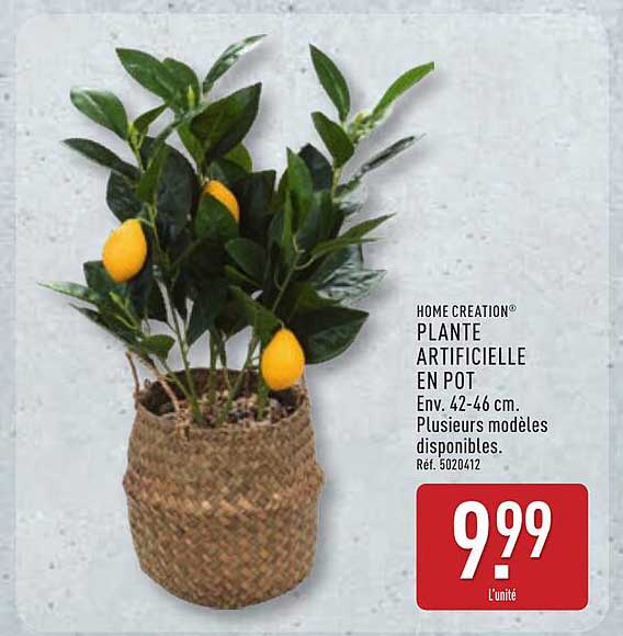 PLANTE ARTIFICIELLE EN POT