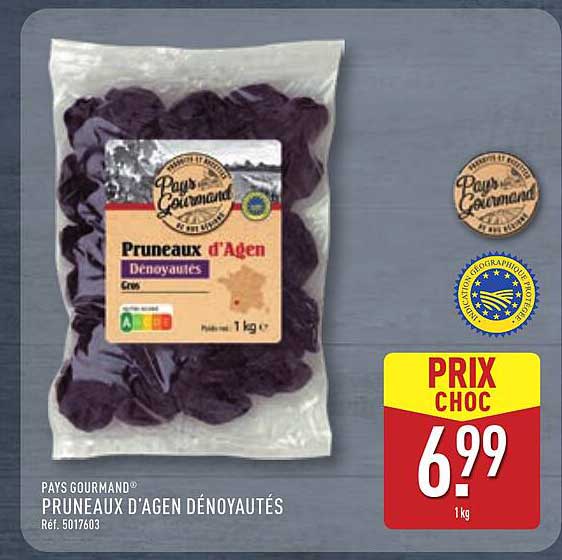 PRUNEAUX D'AGEN DÉNOYAUTÉS