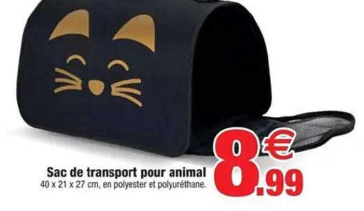 Sac de transport pour animal