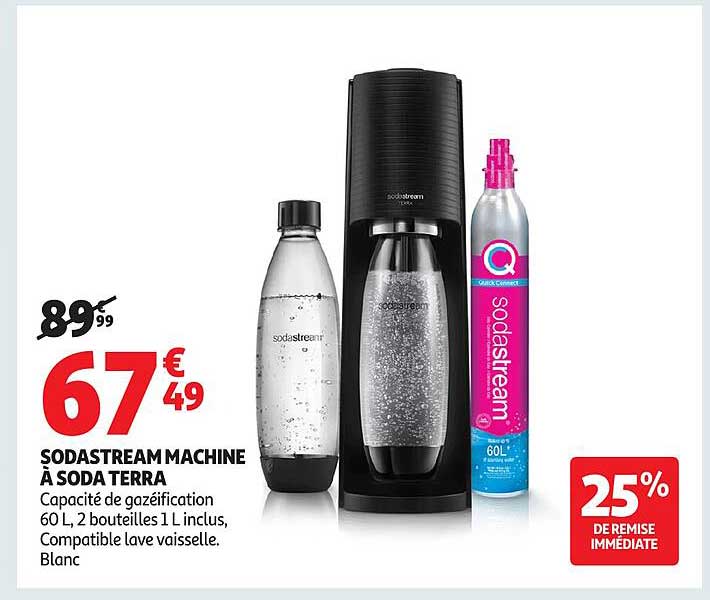 SODASTREAM MACHINE À SODA TERRA