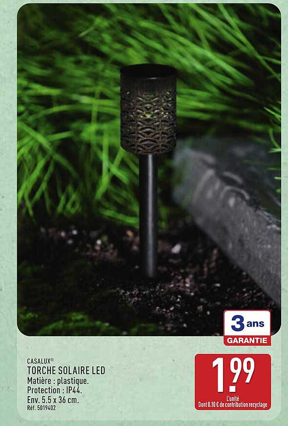 TORCHE SOLAIRE LED