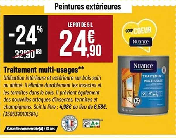 Traitement multi-usages**