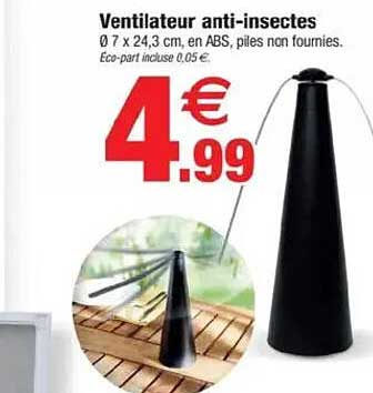 Ventilateur anti-insectes