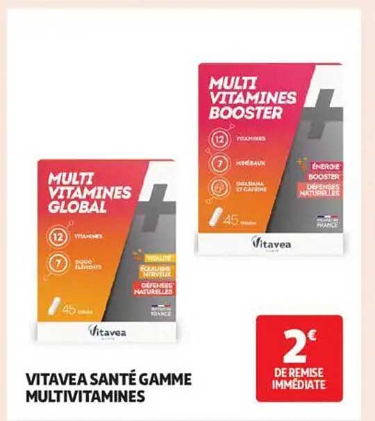 VITAVEA SANTÉ GAMME MULTIVITAMINES