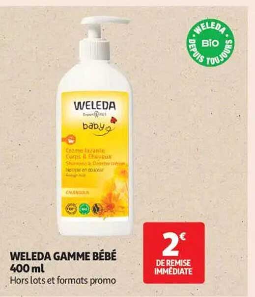 WELEDA GAMME BÉBÉ 400 ML