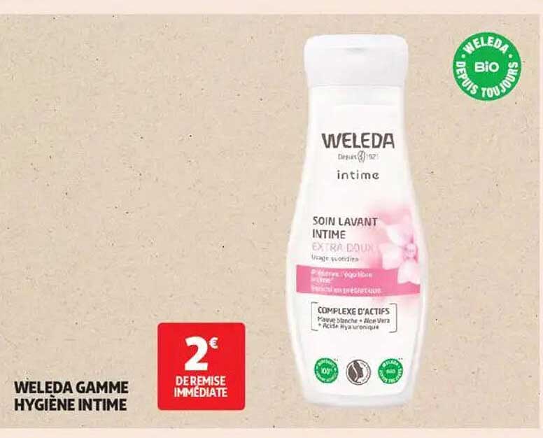 WELEDA GAMME HYGIÈNE INTIME