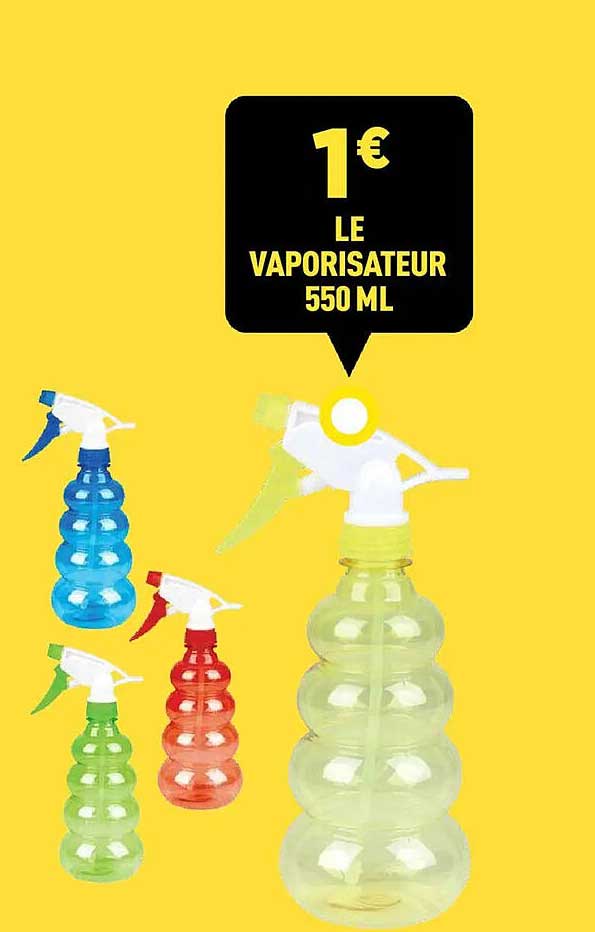 1€ LE VAPORISATEUR 550 ML