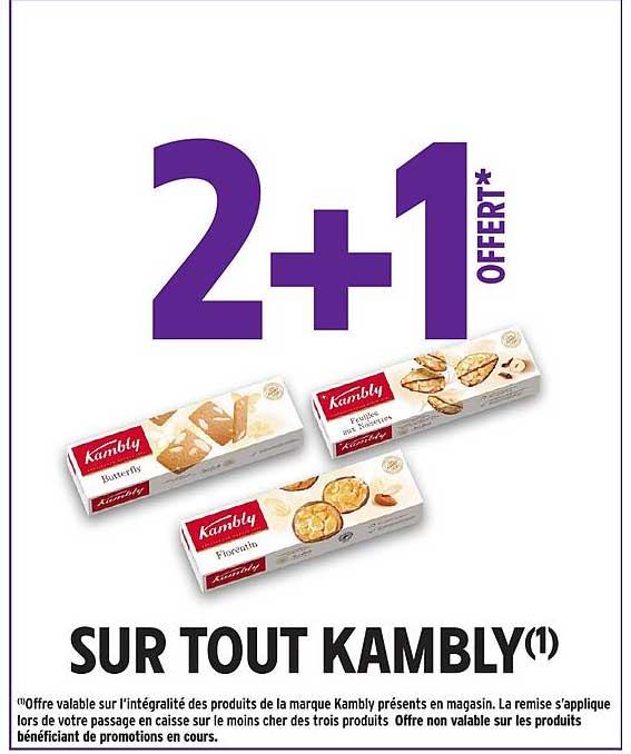 2+1 OFFERT* SUR TOUT KAMBLY(1)