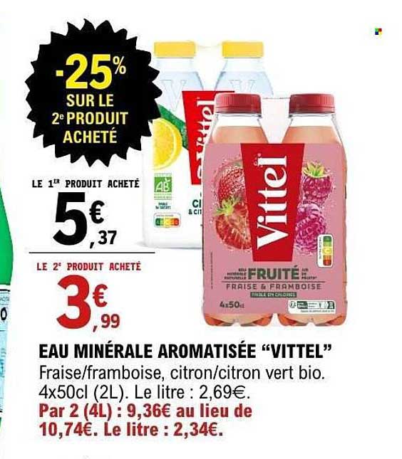 -25% SUR LE 2e PRODUIT ACHETÉ