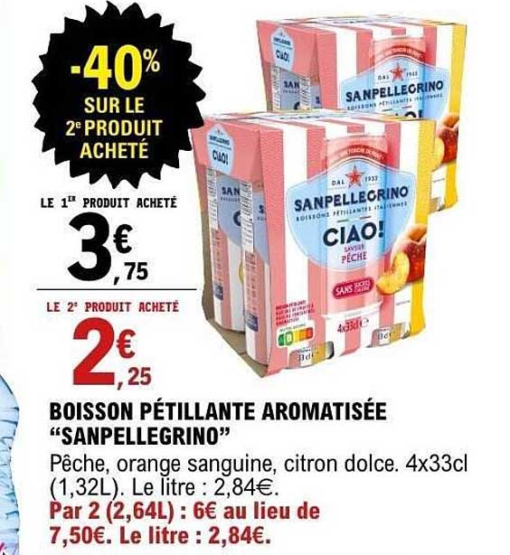 -40% SUR LE 2e PRODUIT ACHETÉ