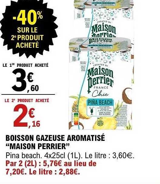 -40% SUR LE 2e PRODUIT ACHETÉ